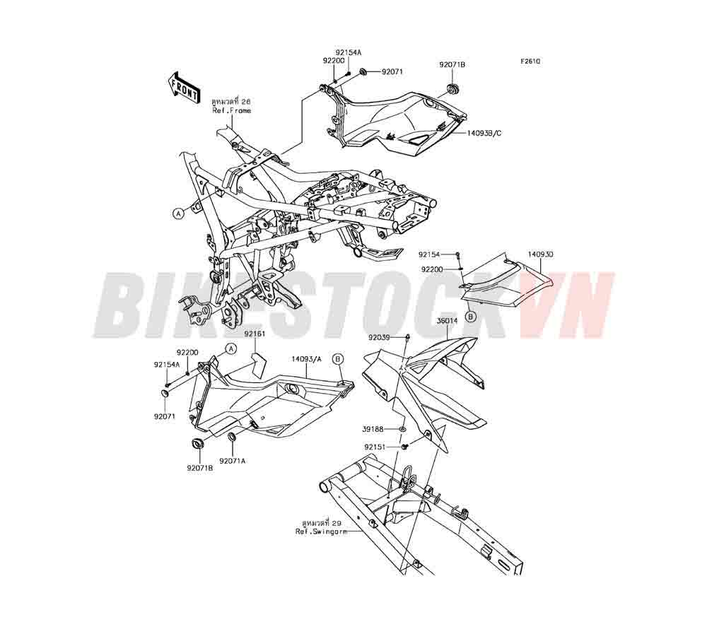 SIDE COVERS CHAIN COVER