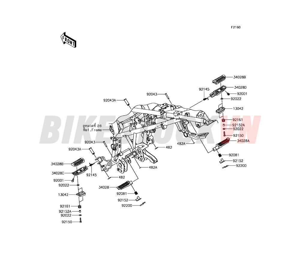 31CHASSIS FOOTRESTS