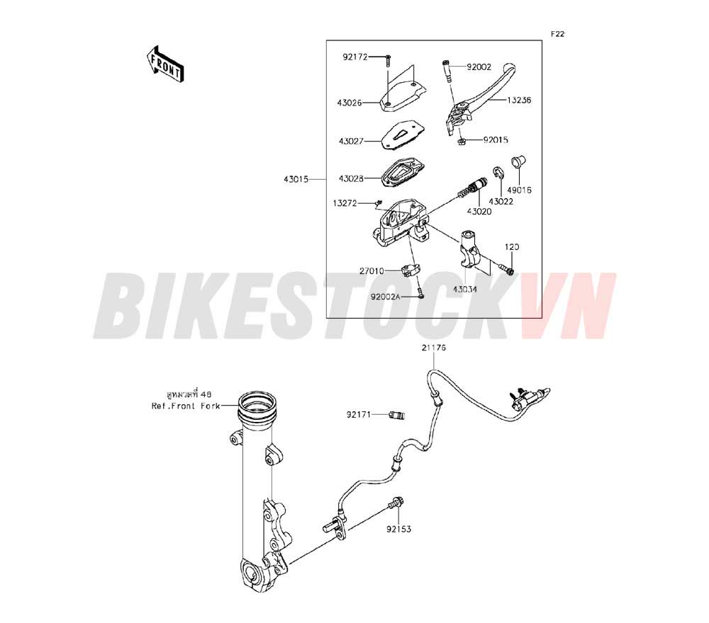 CHASSIS FRONT MASTER CYLINDER