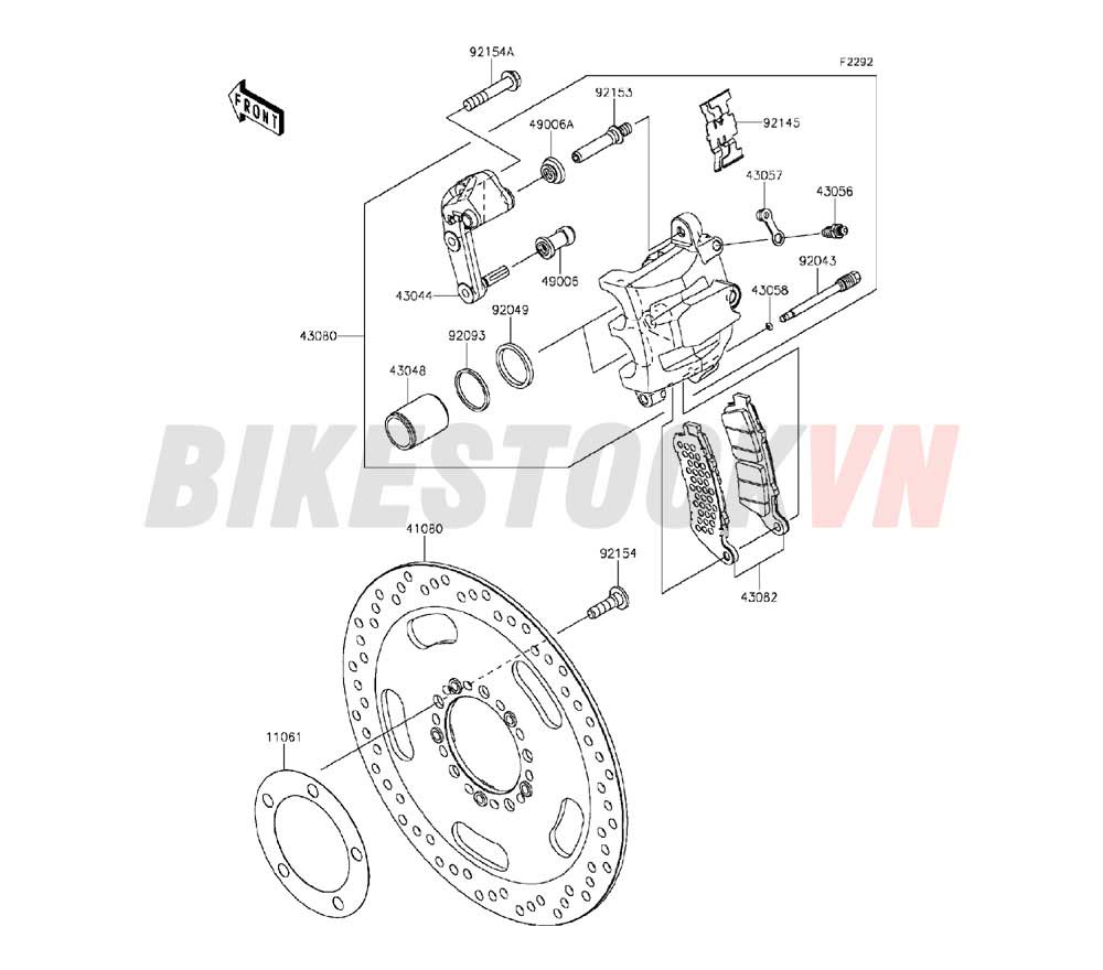 CHASSIS FRONT BRAKE