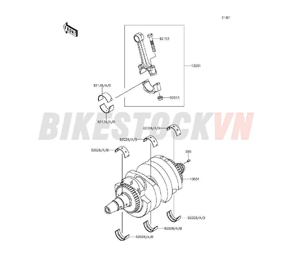 ENGINE CRANKSHAFT