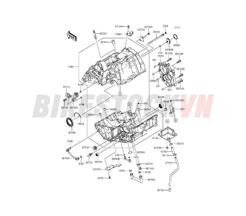 ENGINE CRANKCASE