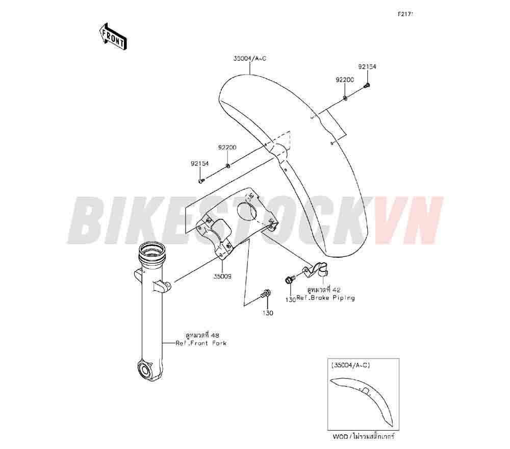 CHASSIS FRONT FENDER(S)