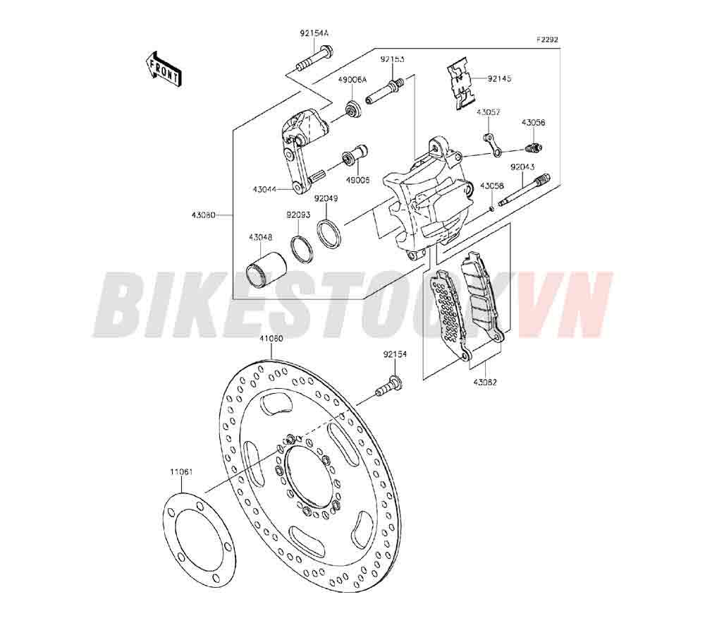 CHASSIS FRONT BRAKE