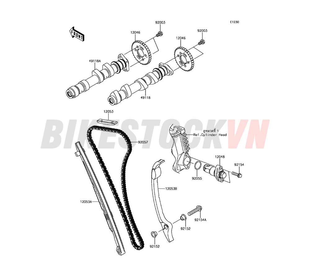 ENGINE CAMSHAFT(S) TENSIONER