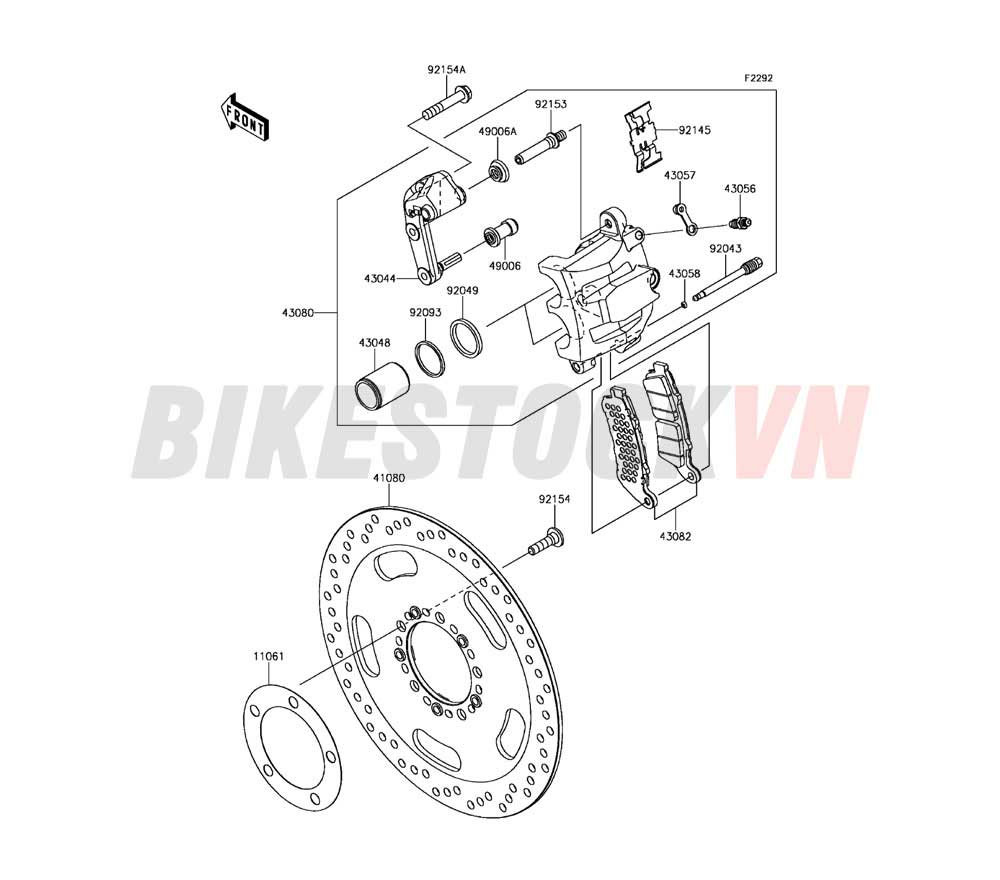 CHASSIS FRONT BRAKE