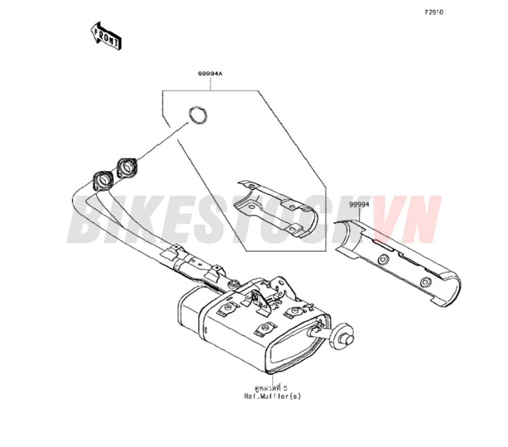 CHASSIS ACCESSORY (MUFFLER COVER)