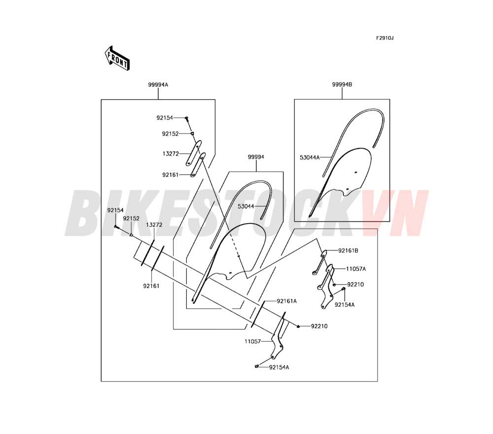 CHASSIS ACCESSORY (WINDSHIELD)