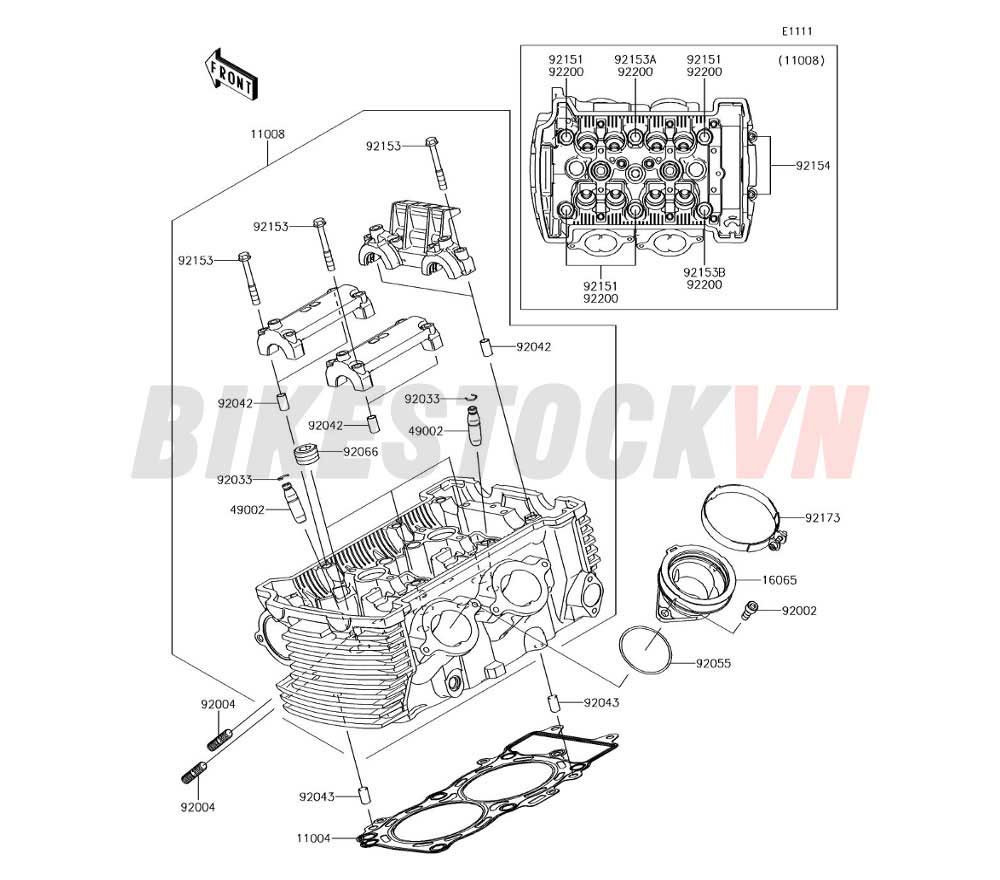 ENGINE CYLINDER HEAD