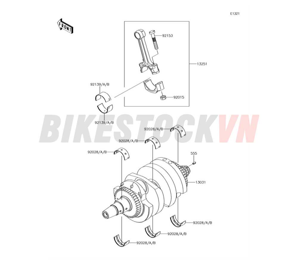 ENGINE CRANKSHAFT