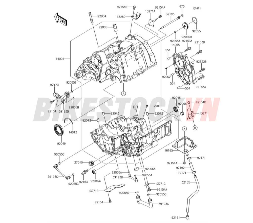 ENGINE CRANKCASE