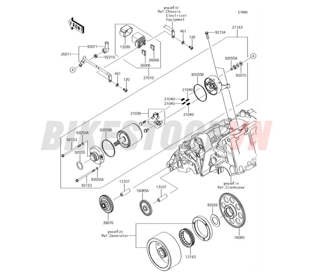 ENGINE STARTER MOTOR