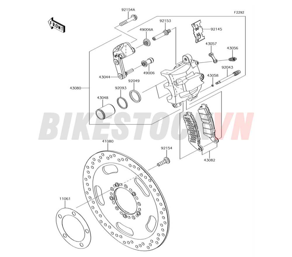 CHASSIS FRONT BRAKE