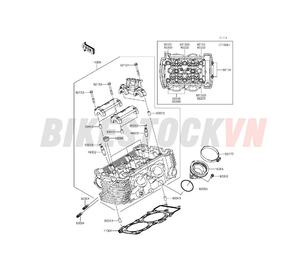 ENGINE CYLINDER HEAD