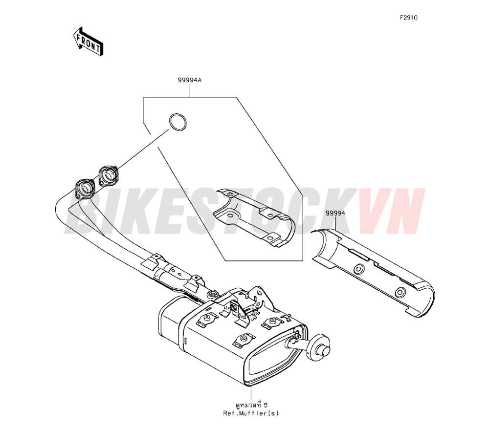 CHASSIS ACCESSORY(MUFFLER COVER)