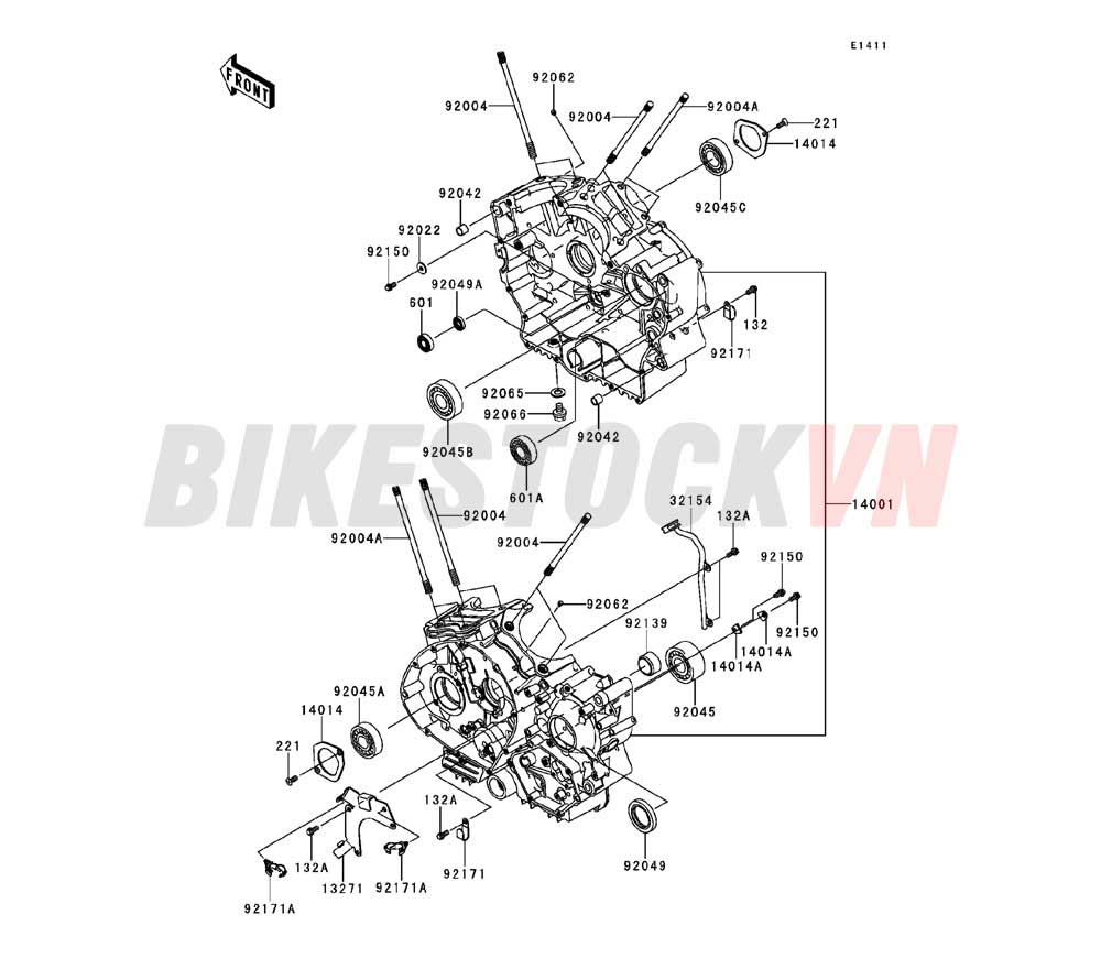 ENGINE CRANKCASE