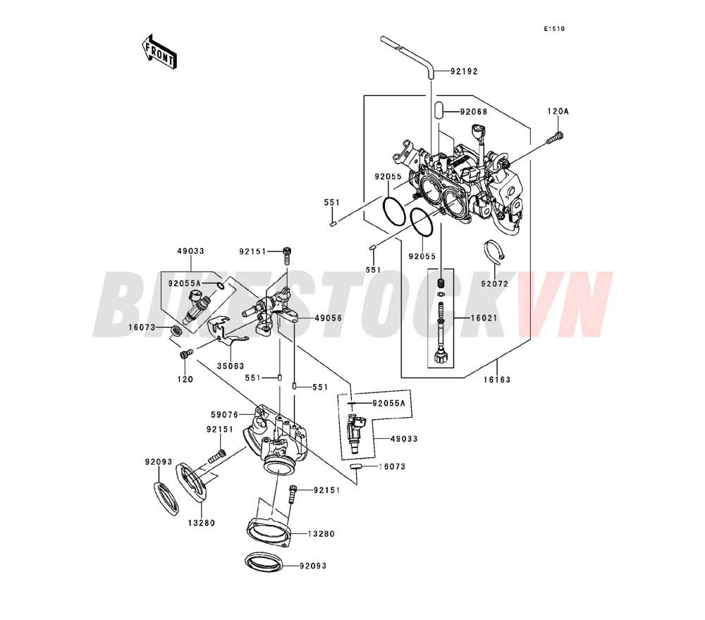 ENGINE THROTTLE