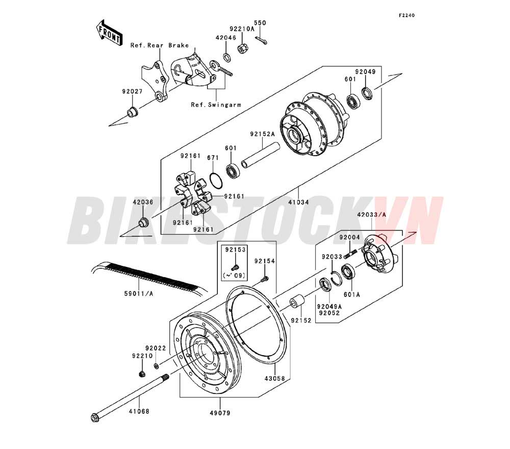 CHASSIS REAR HUB