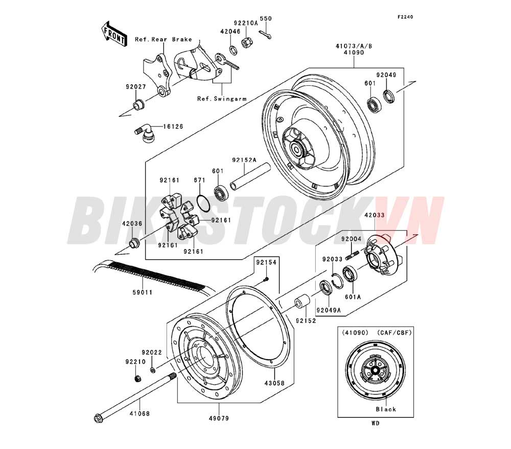 CHASSIS REAR HUB