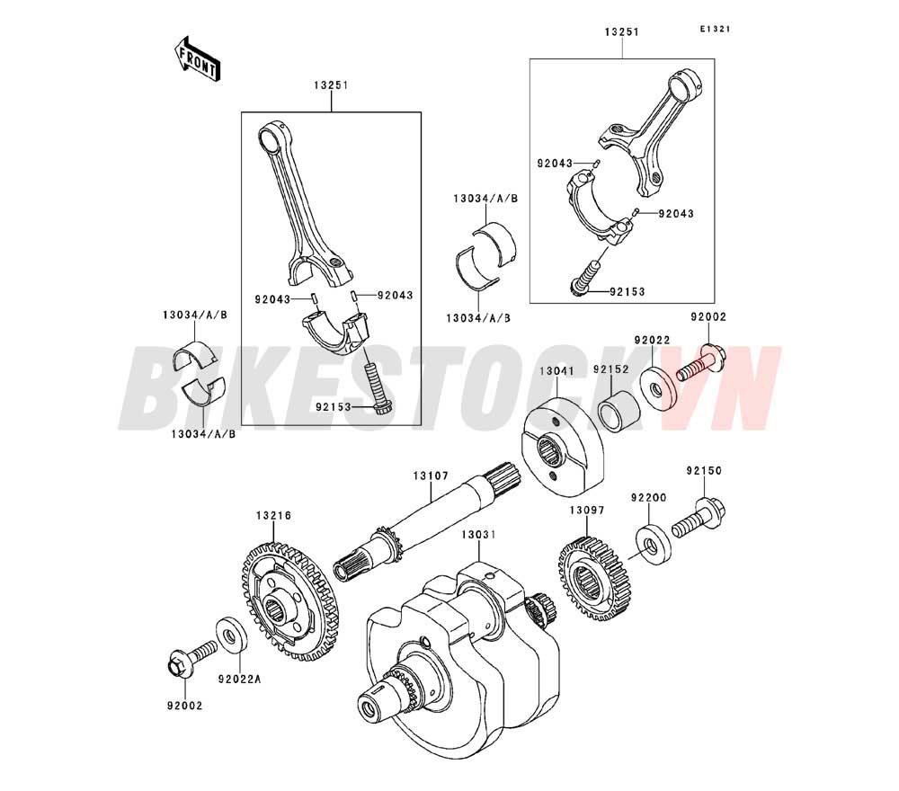 ENGINE CRANKSHAFT