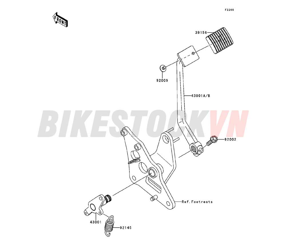 CHASSSIS BRAKE PEDAL