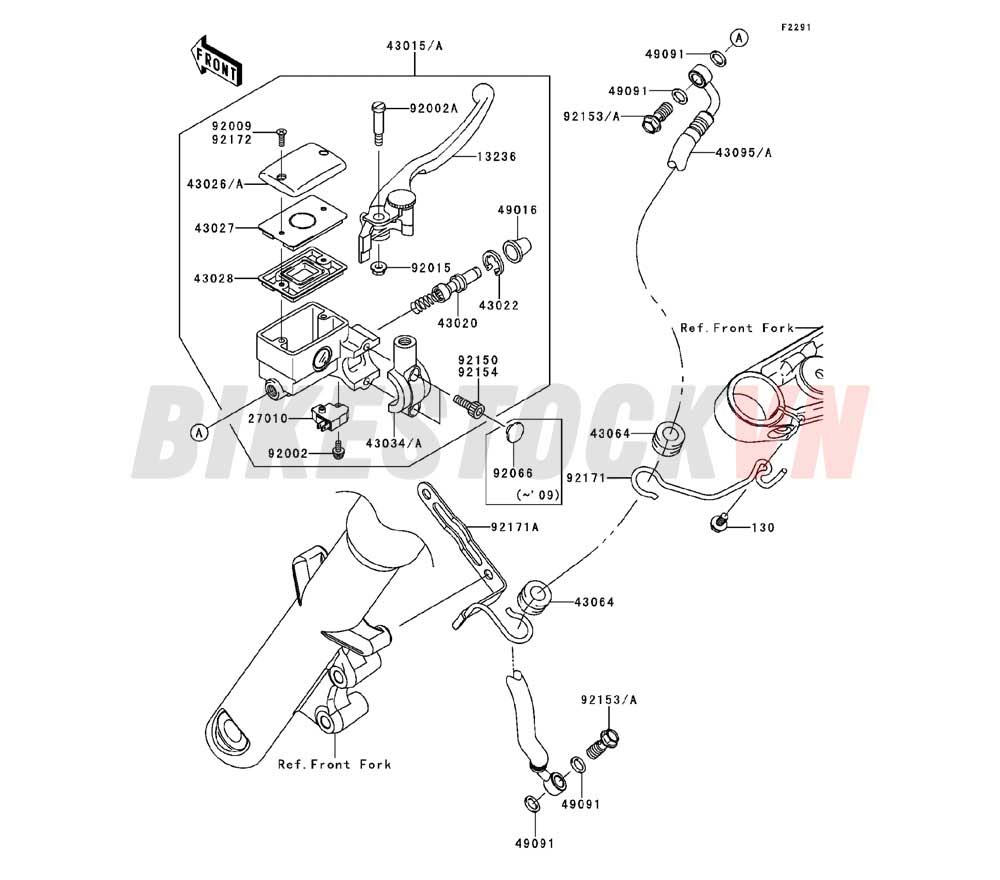 CHASSIS FRONT MASTER CYLINDER