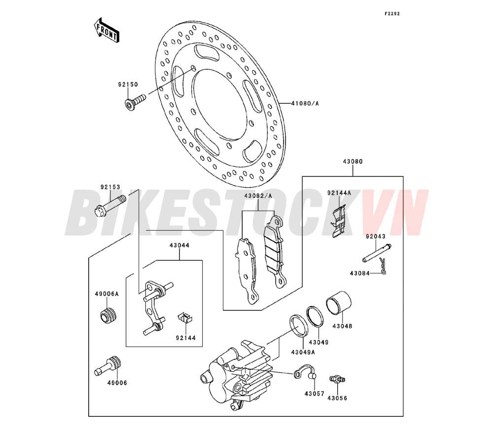 CHASSIS FRONT BRAKE