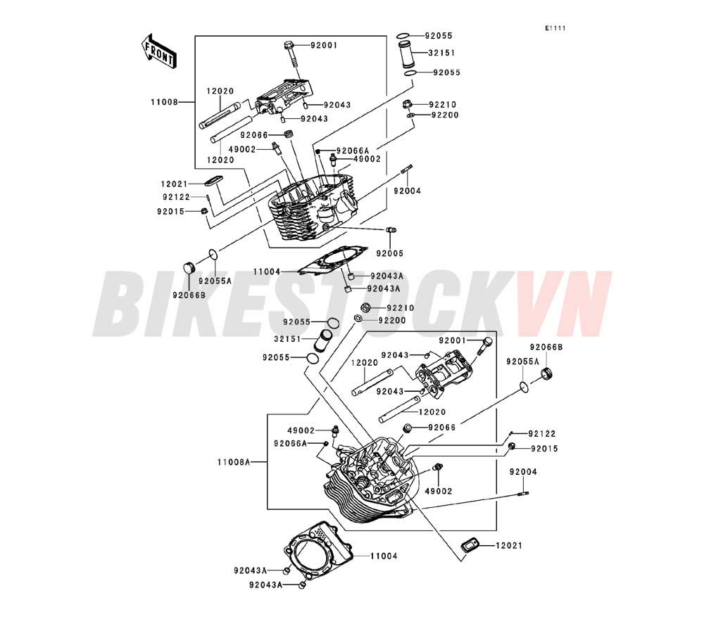 ENGINE CYLINDER HEAD