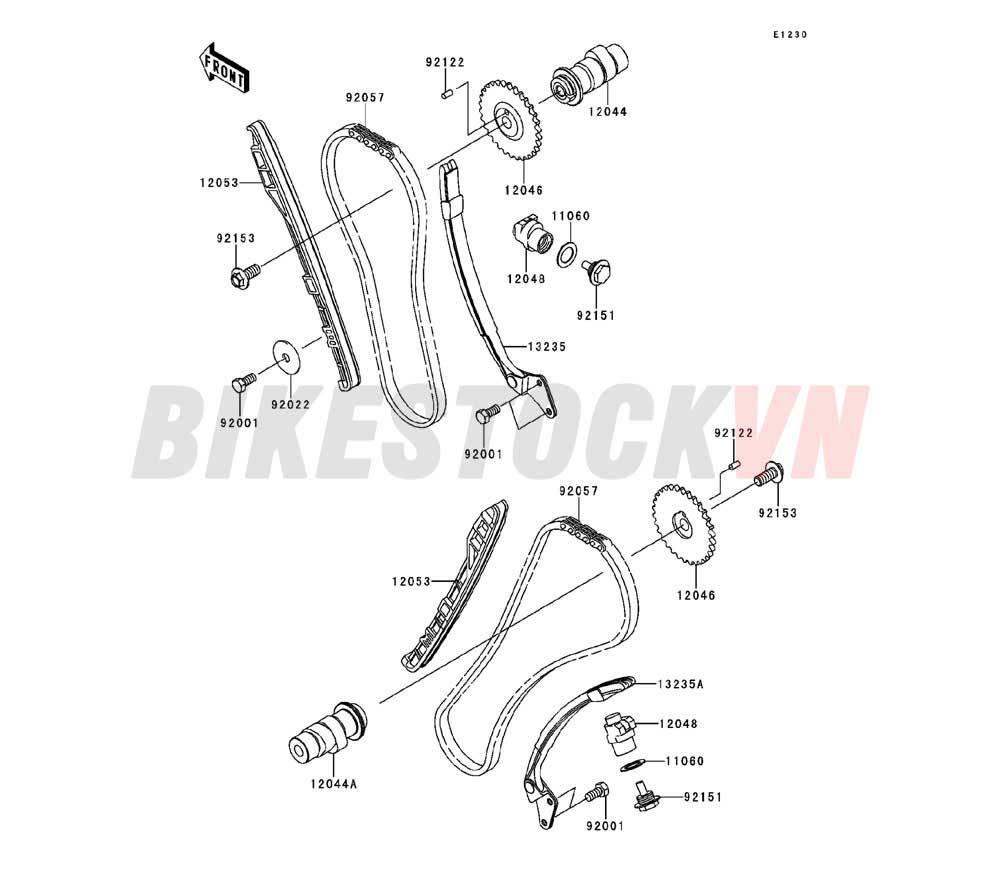 ENGINE CAMSHAFT(S)/TENSIONER