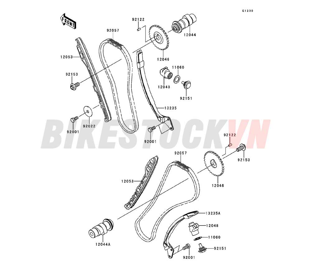 ENGINE CAMSHAFT(S)/TENSIONER