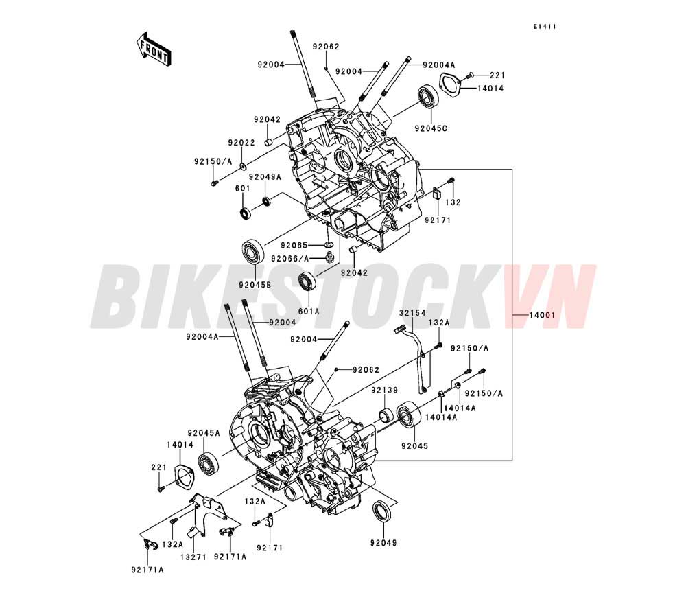 ENGINE CRANKCASE