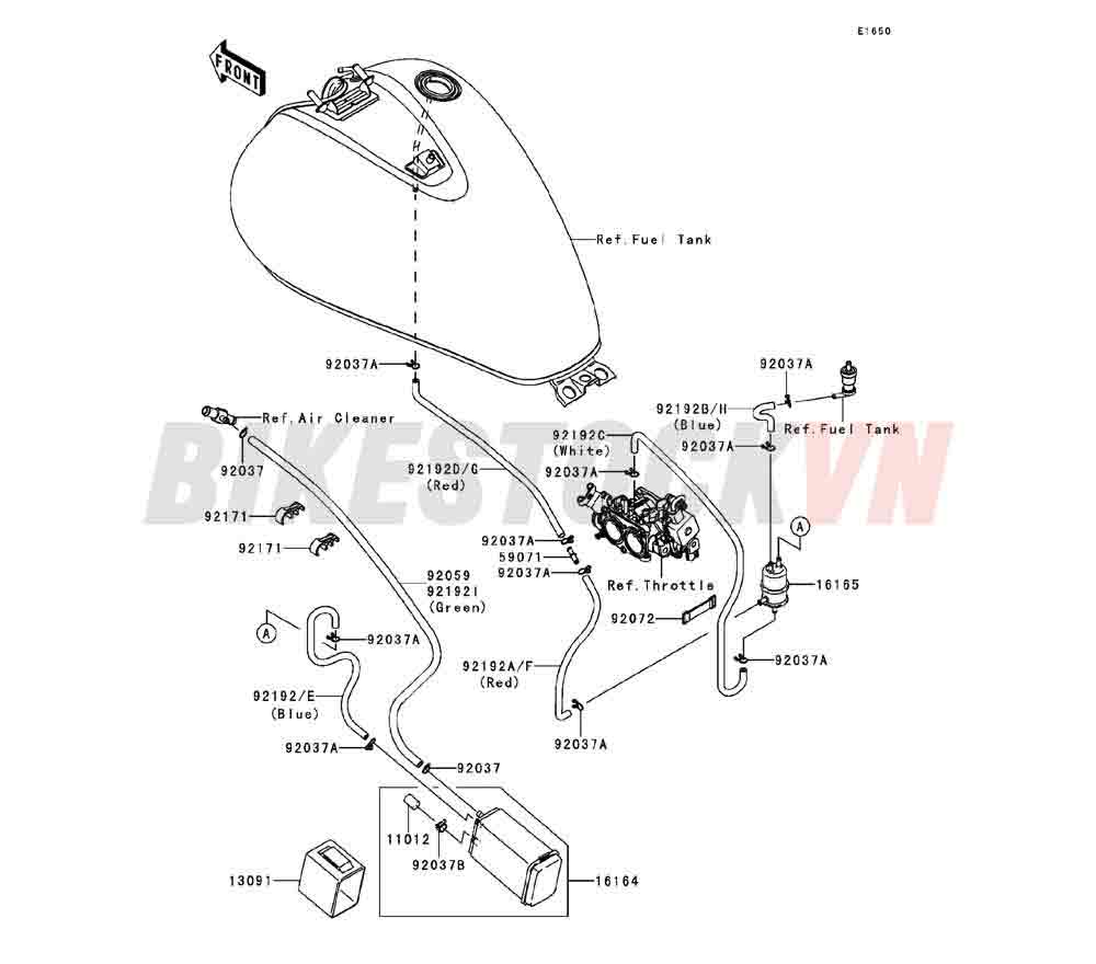 ENGINE FUEL  EVAPORATIVE SYSTEM