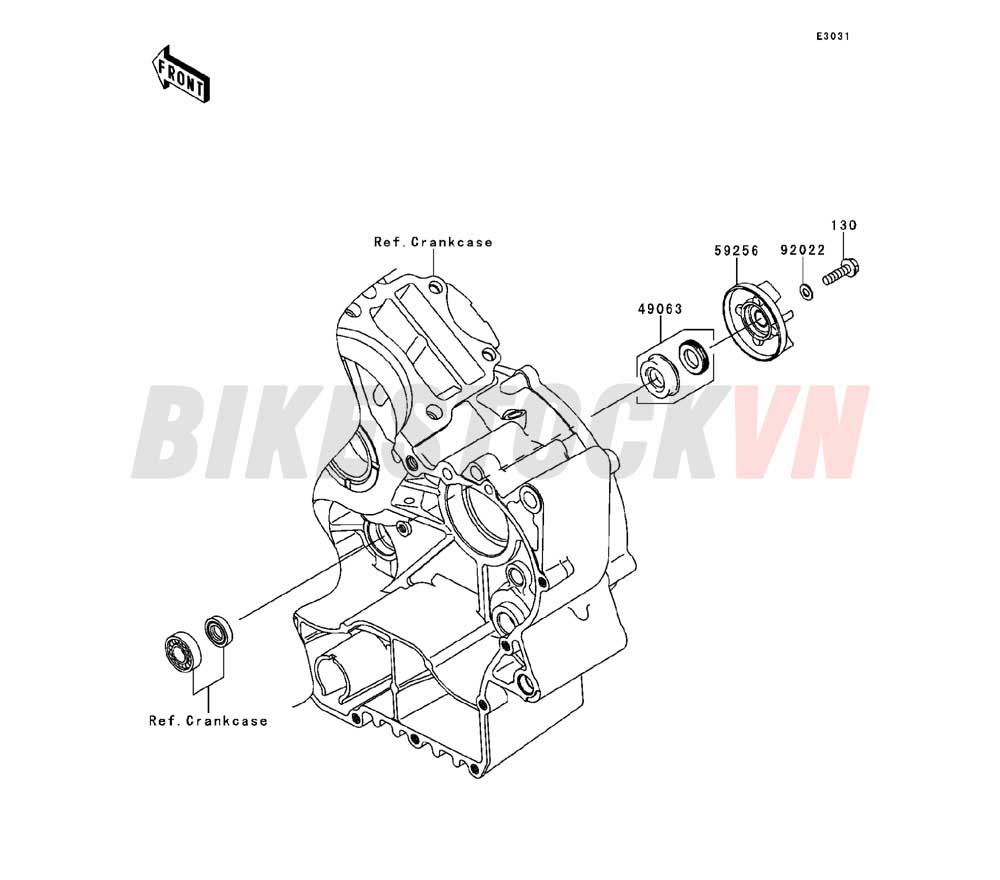 ENGINE WATER PUMP