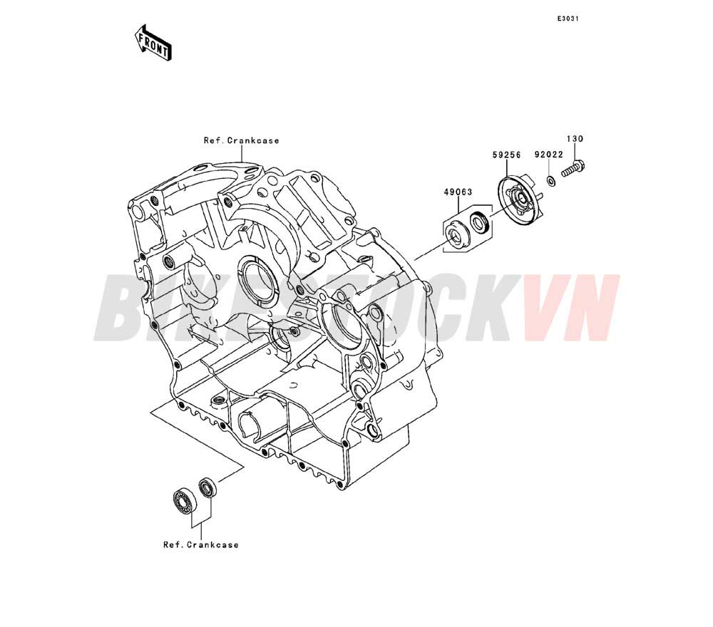 ENGINE WATER PUMP