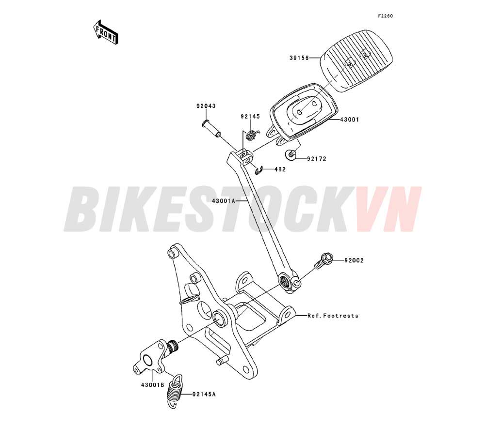 CHASSSIS BRAKE PEDAL