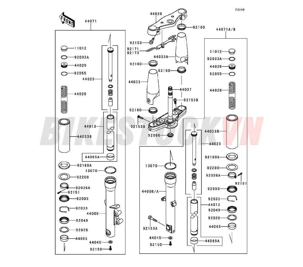 CHASSIS FRONT FORK