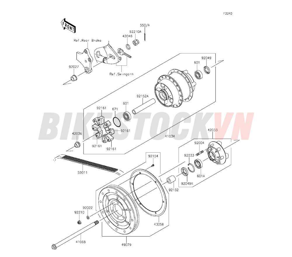 CHASSIS REAR HUB