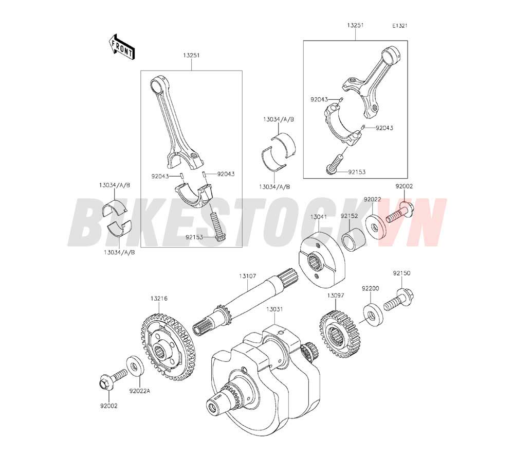 ENGINE CRANKSHAFT