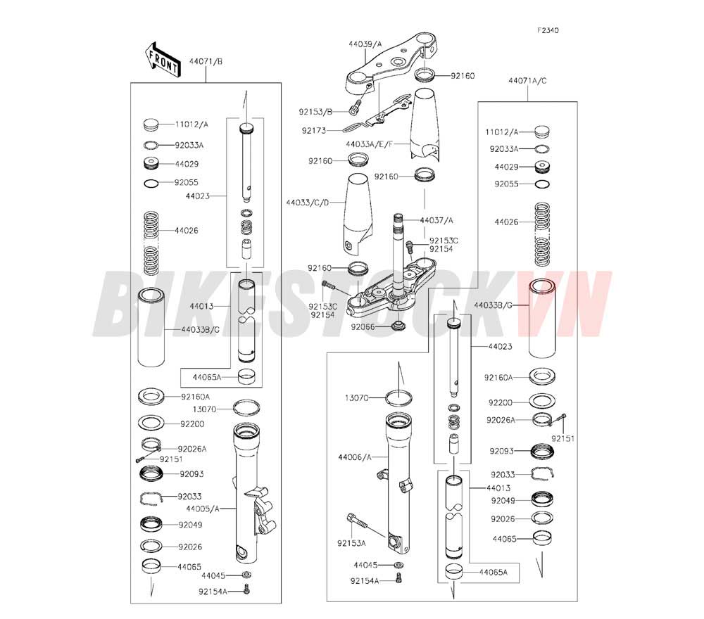 CHASSIS FRONT FORK