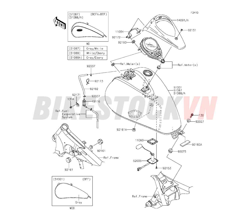 CHASSIS FUEL TANK