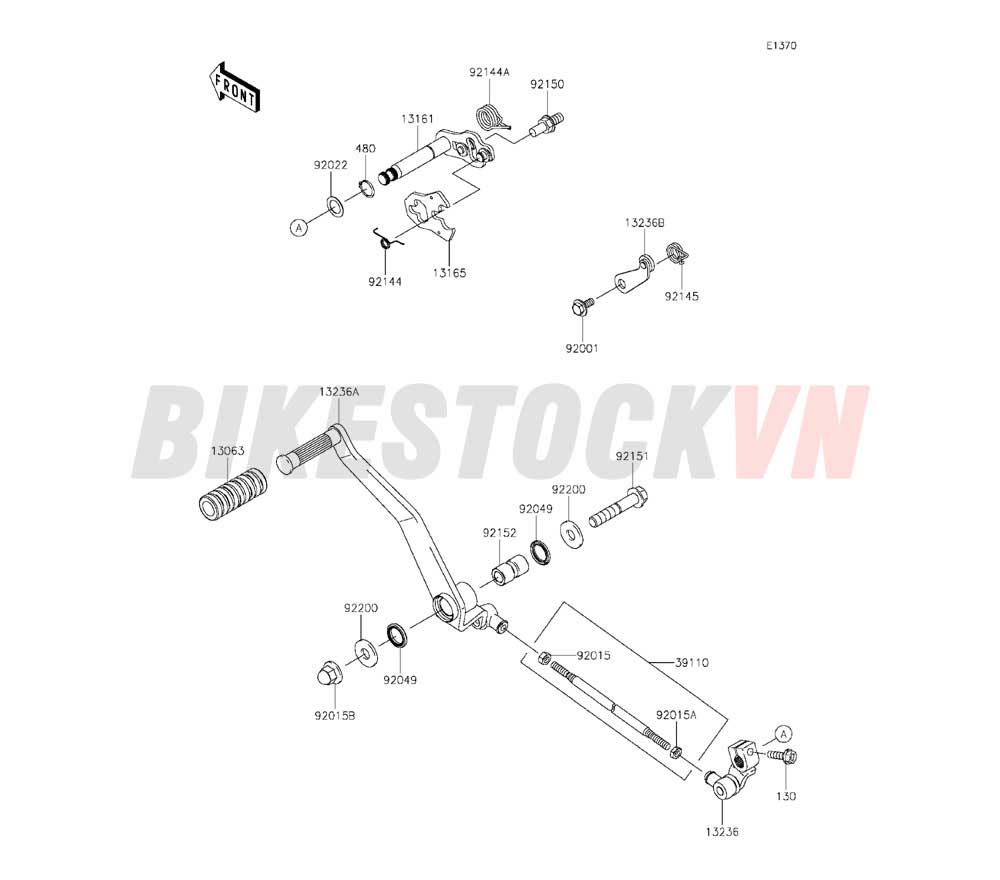 ENGINE GEAR CHANGE MECHANISM