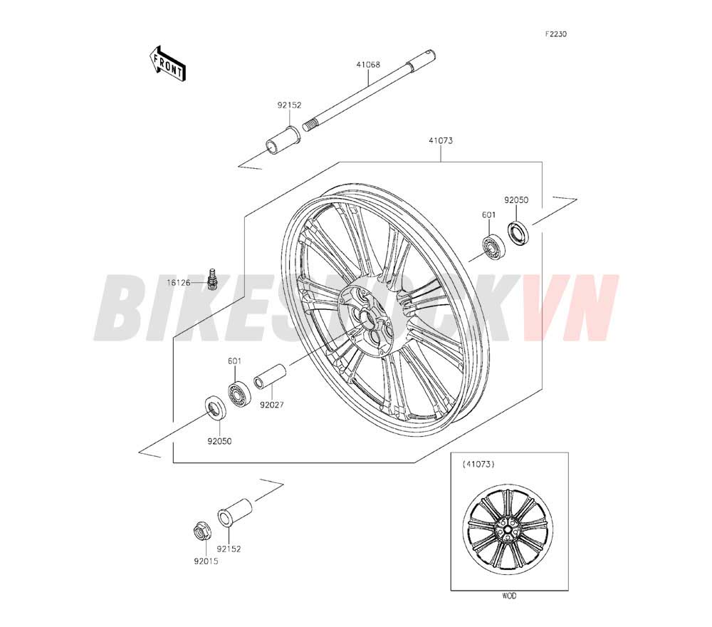 CHASSIS FRONT HUB