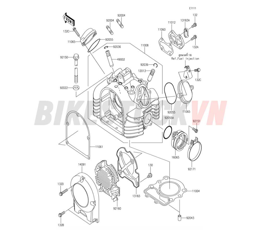 ENGINE CYLINDER HEAD