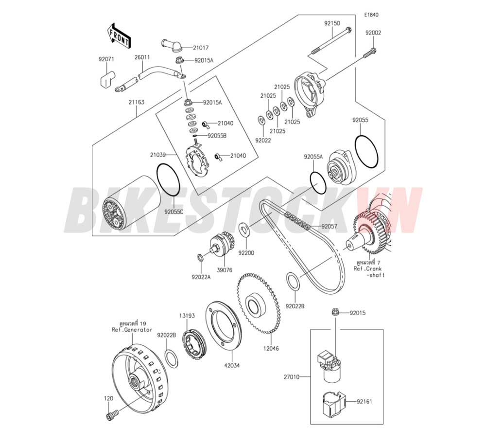 ENGINE STARTER MOTOR