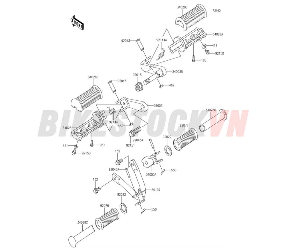 CHASSIS FOOTRESTS