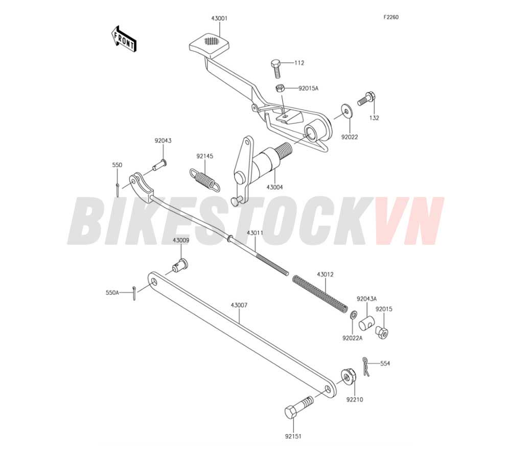 CHASSIS BRAKE PEDAL