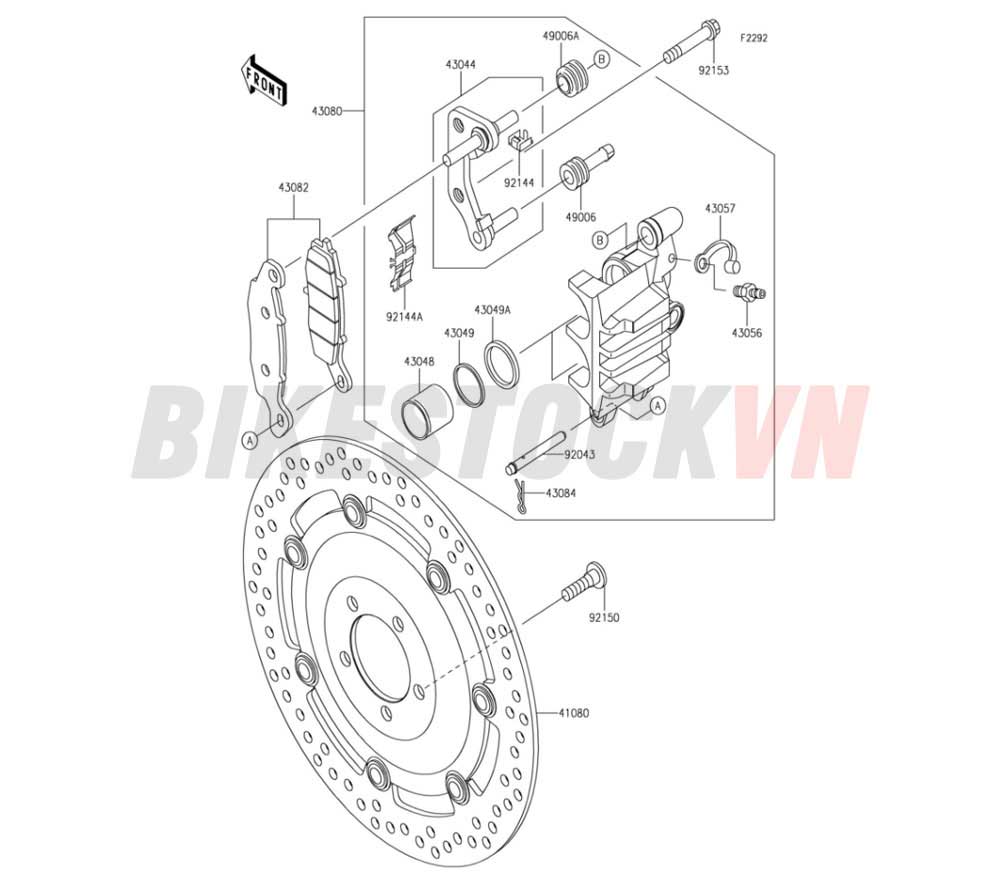 CHASSIS FRONT BRAKE