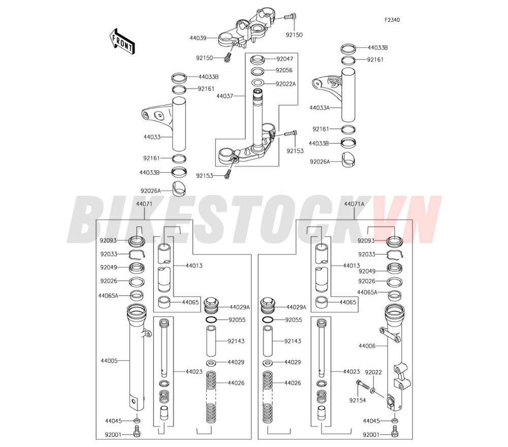 CHASSIS FRONT FORK