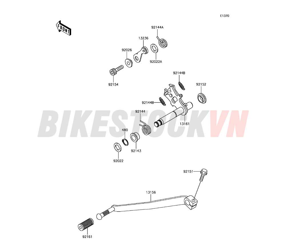 GEAR CHANGE MECHANISM