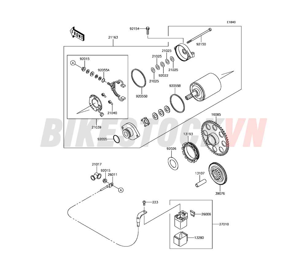 STARTER MOTOR